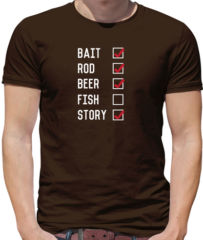 Fishing Checklist T Shirt