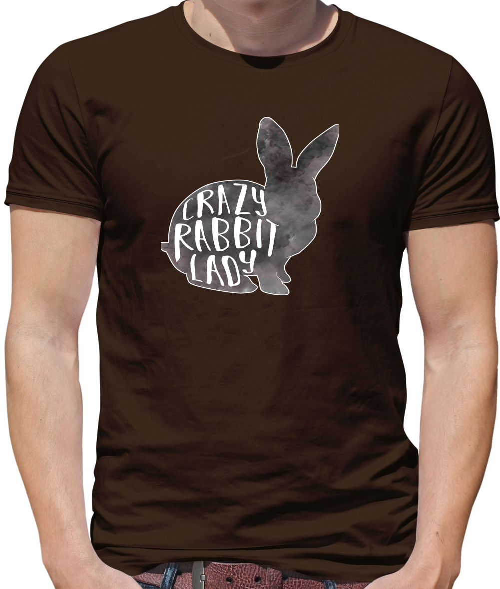 Crazy Rabbit Lady T Shirt