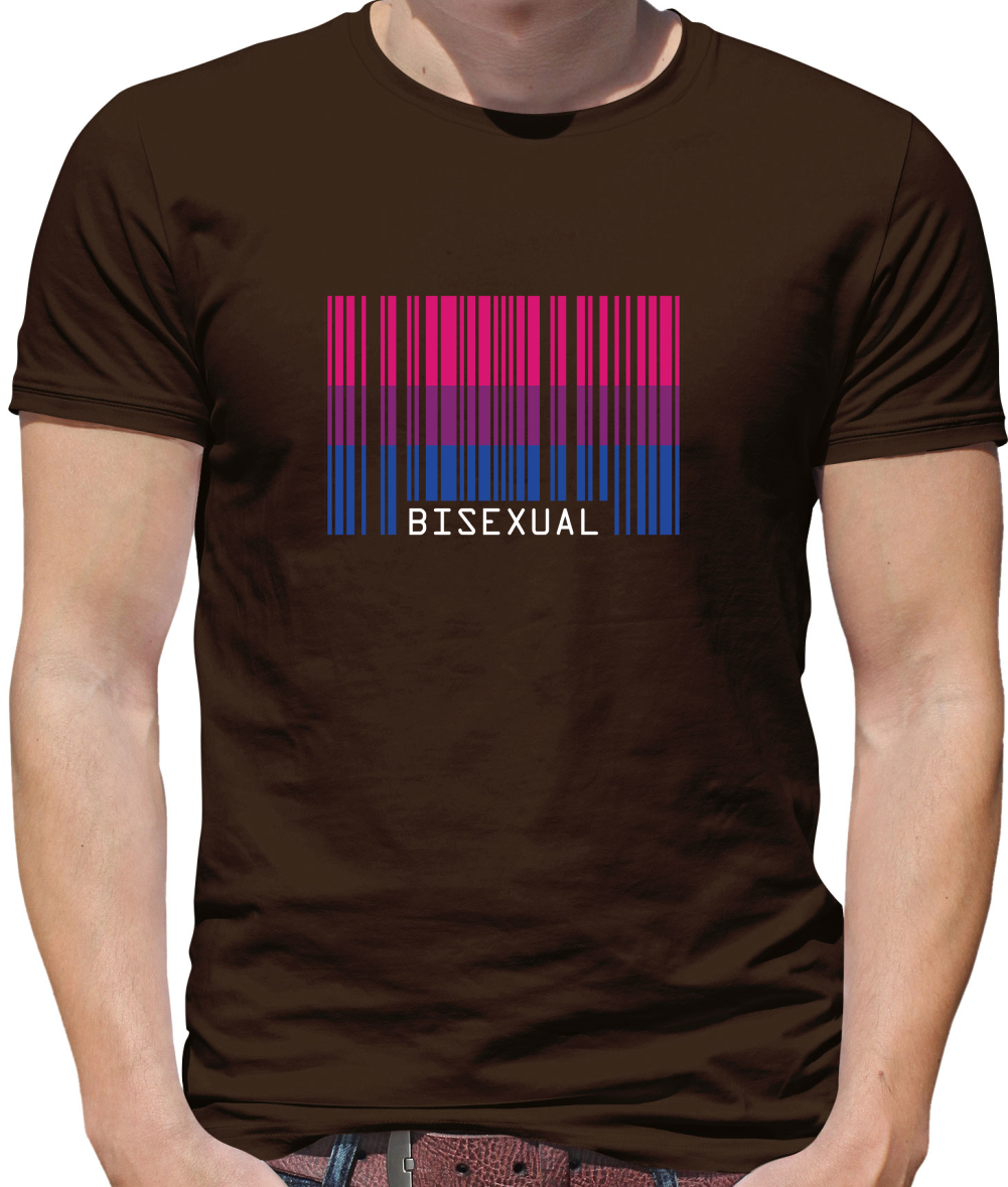 LGBT Barcode Flags - Bisexual T Shirt