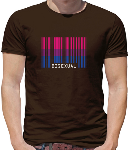 LGBT Barcode Flags - Bisexual T Shirt