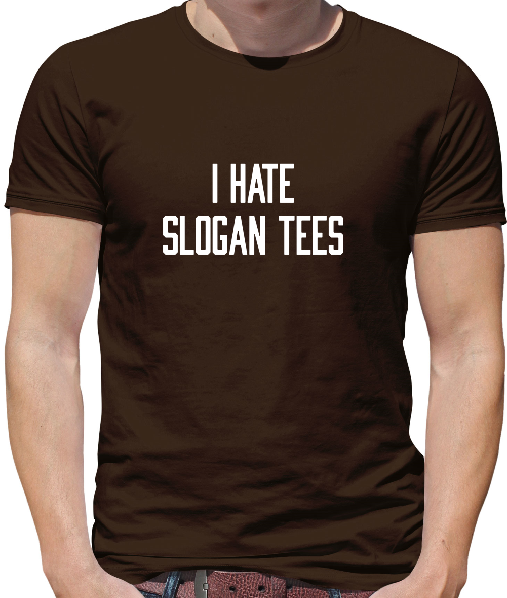 I Hate Slogan Tee's Kids T Shirt