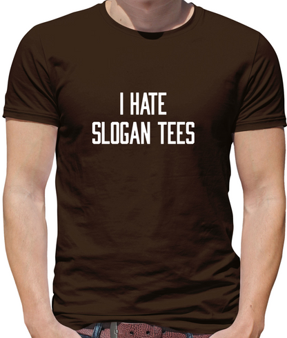 I Hate Slogan Tee's Kids T Shirt