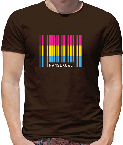 LGBT Barcode Flags - Pan Sexual T Shirt
