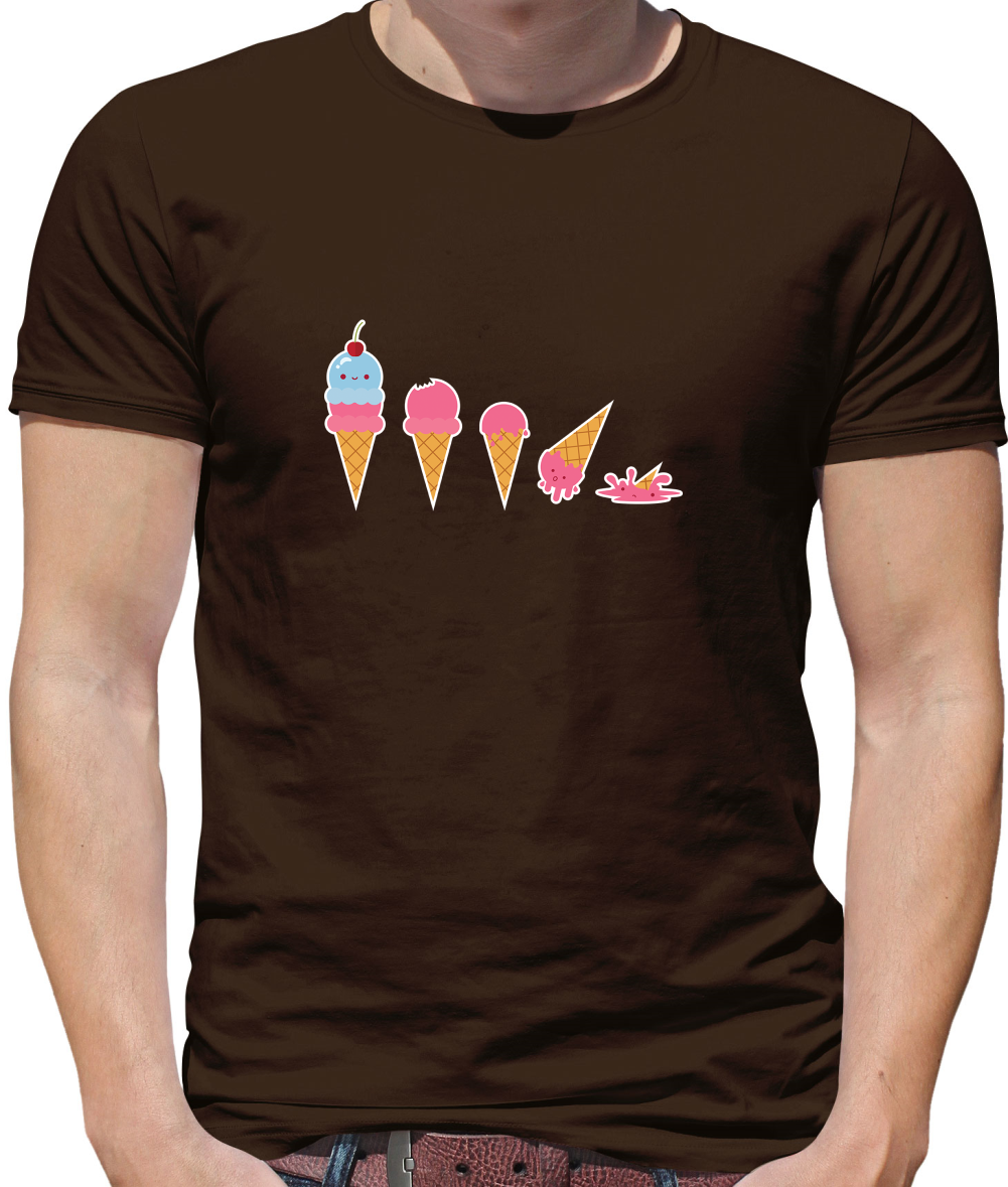 Evolution Of Ice Cream T Shirt