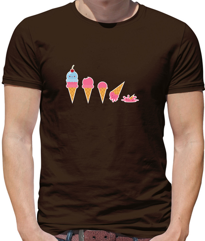 Evolution Of Ice Cream T Shirt