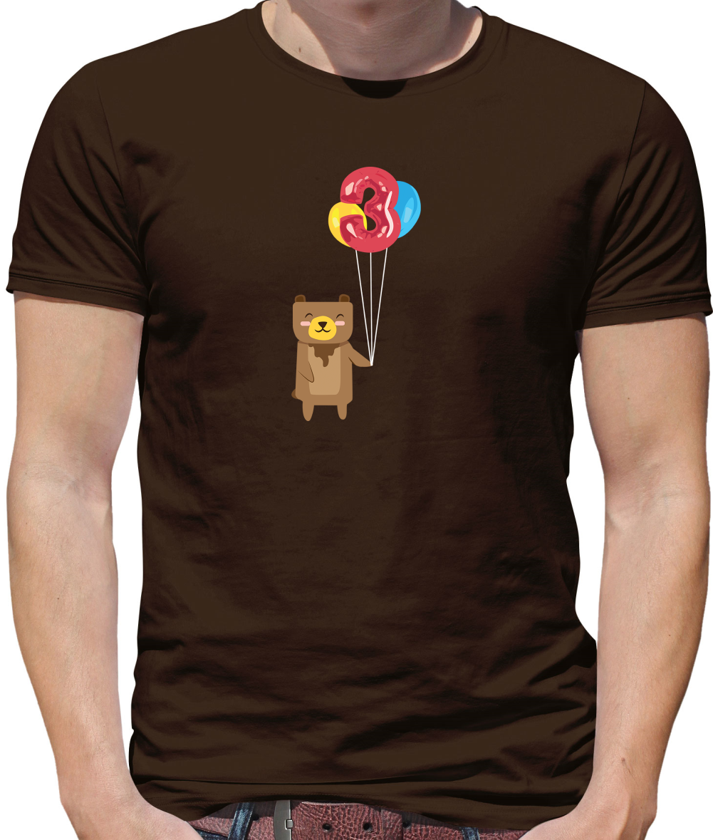 3rd Birthday Bear T Shirt