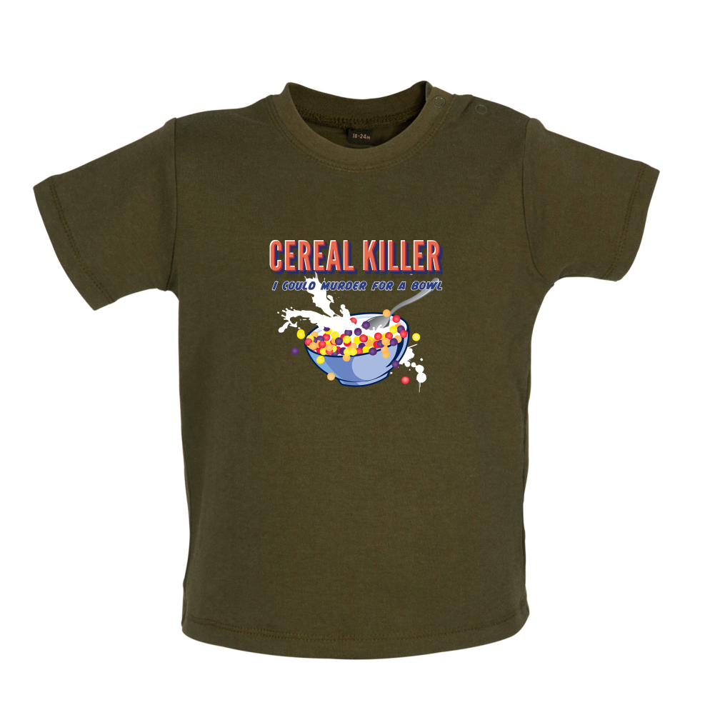 Cereal Killer Baby T Shirt