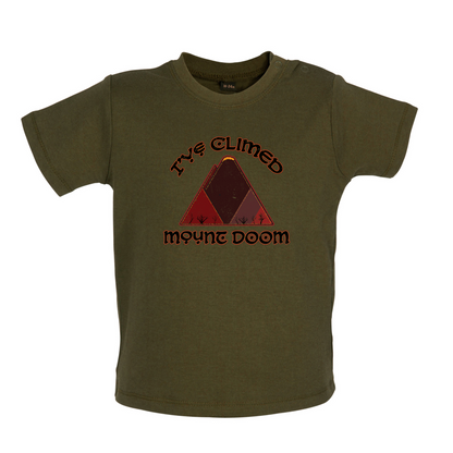 I've Climbed Mount Doom Baby T Shirt