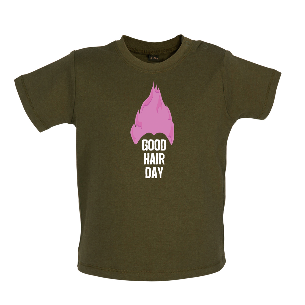 Good Hair Day Baby T Shirt