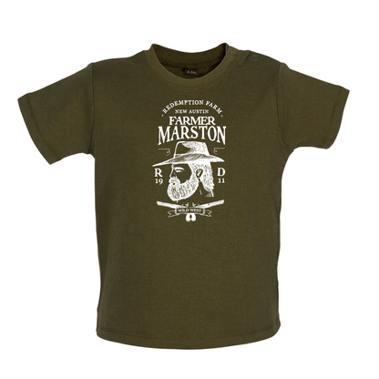 Farmer Marston Baby T Shirt
