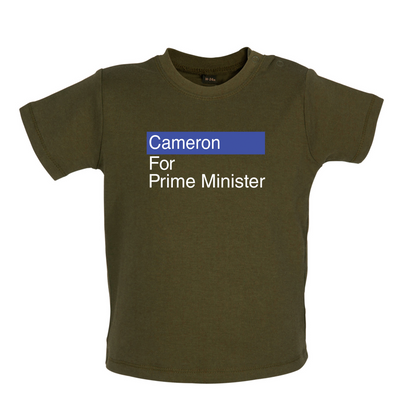 Cameron for Prime Minister Baby T Shirt
