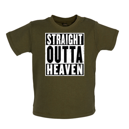Straight Outta Heaven Baby T Shirt