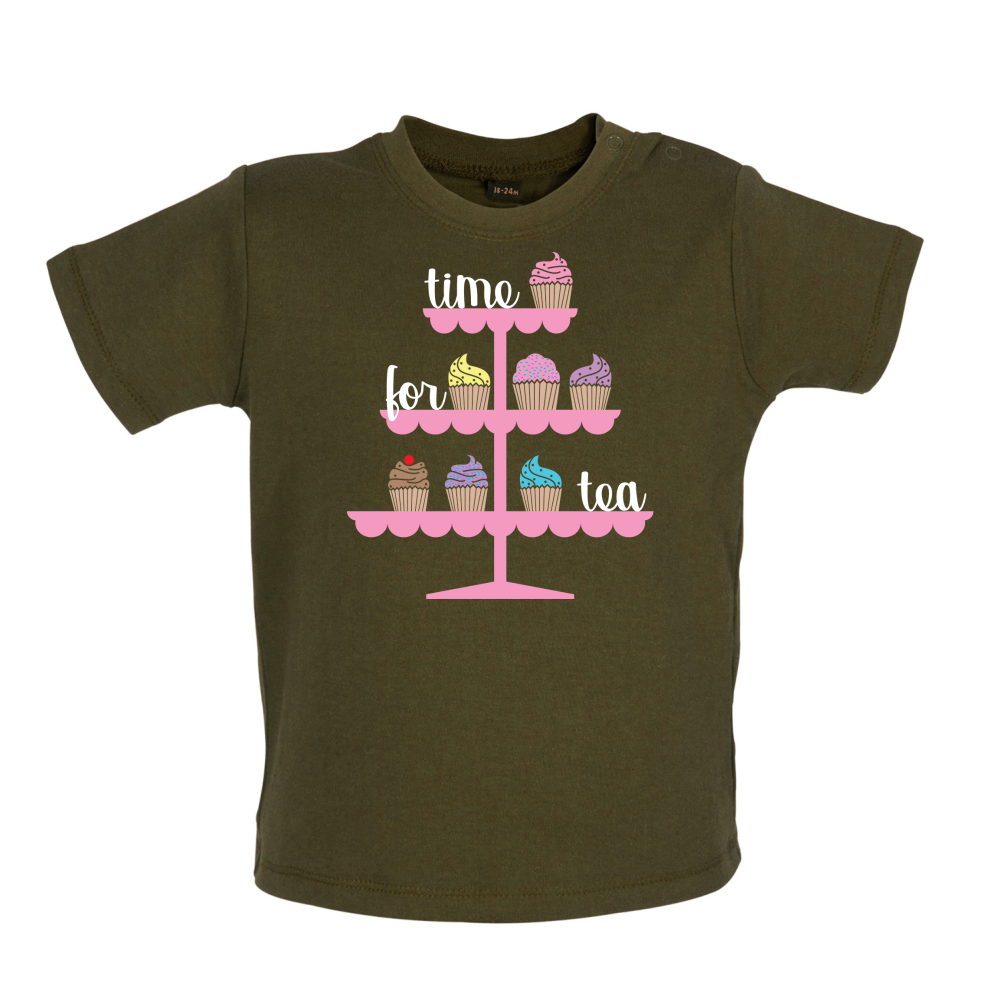 Time For Tea Baby T Shirt