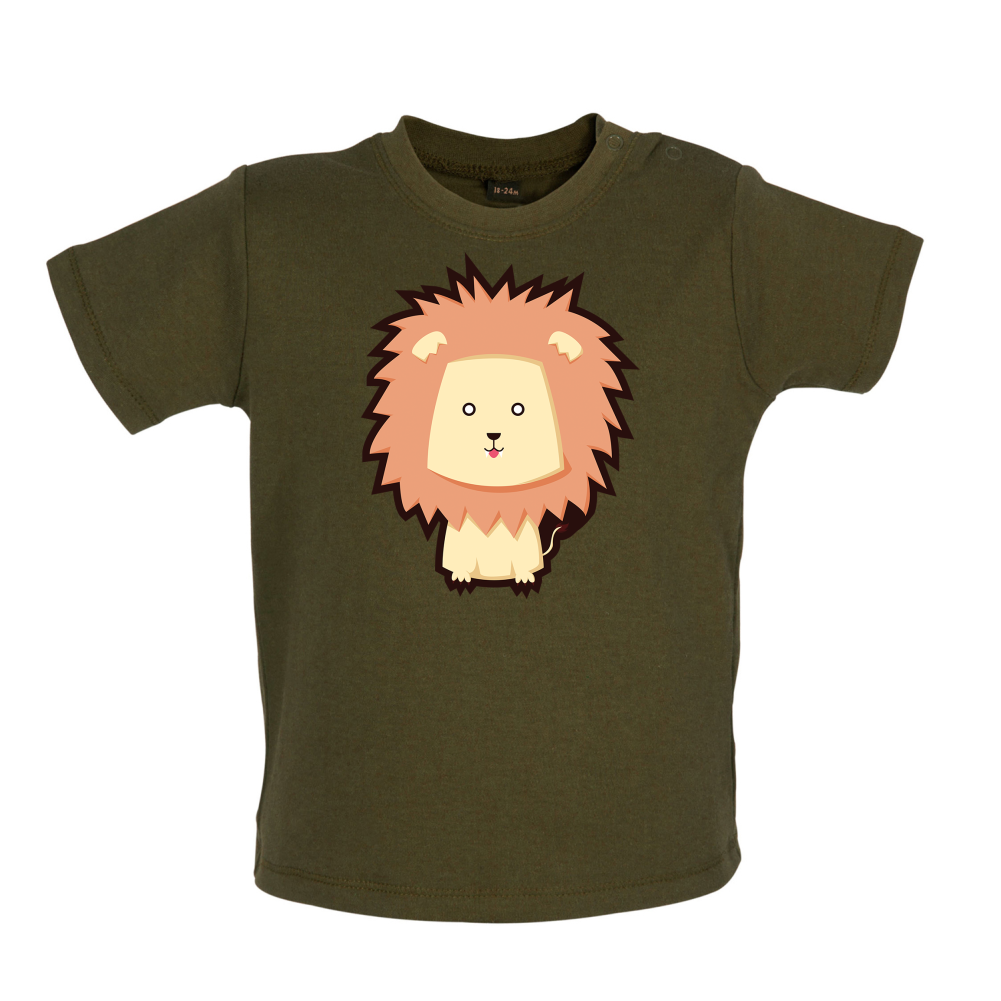 Cute Lion Baby T Shirt