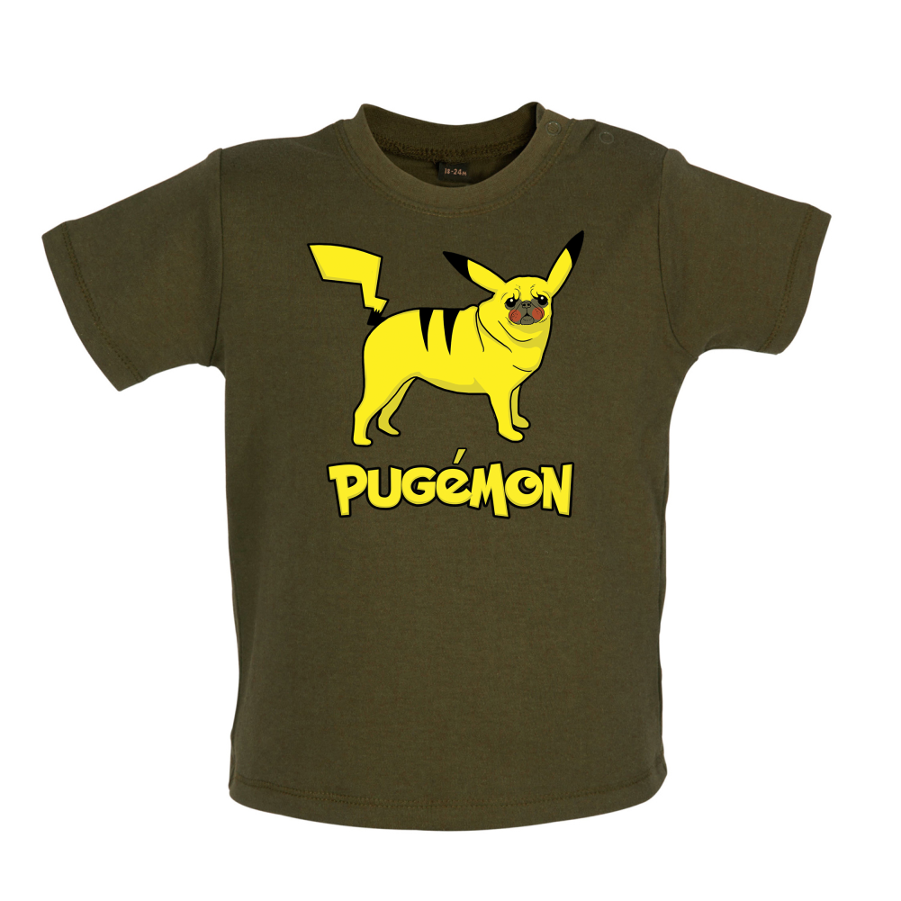 Pugemon Baby T Shirt