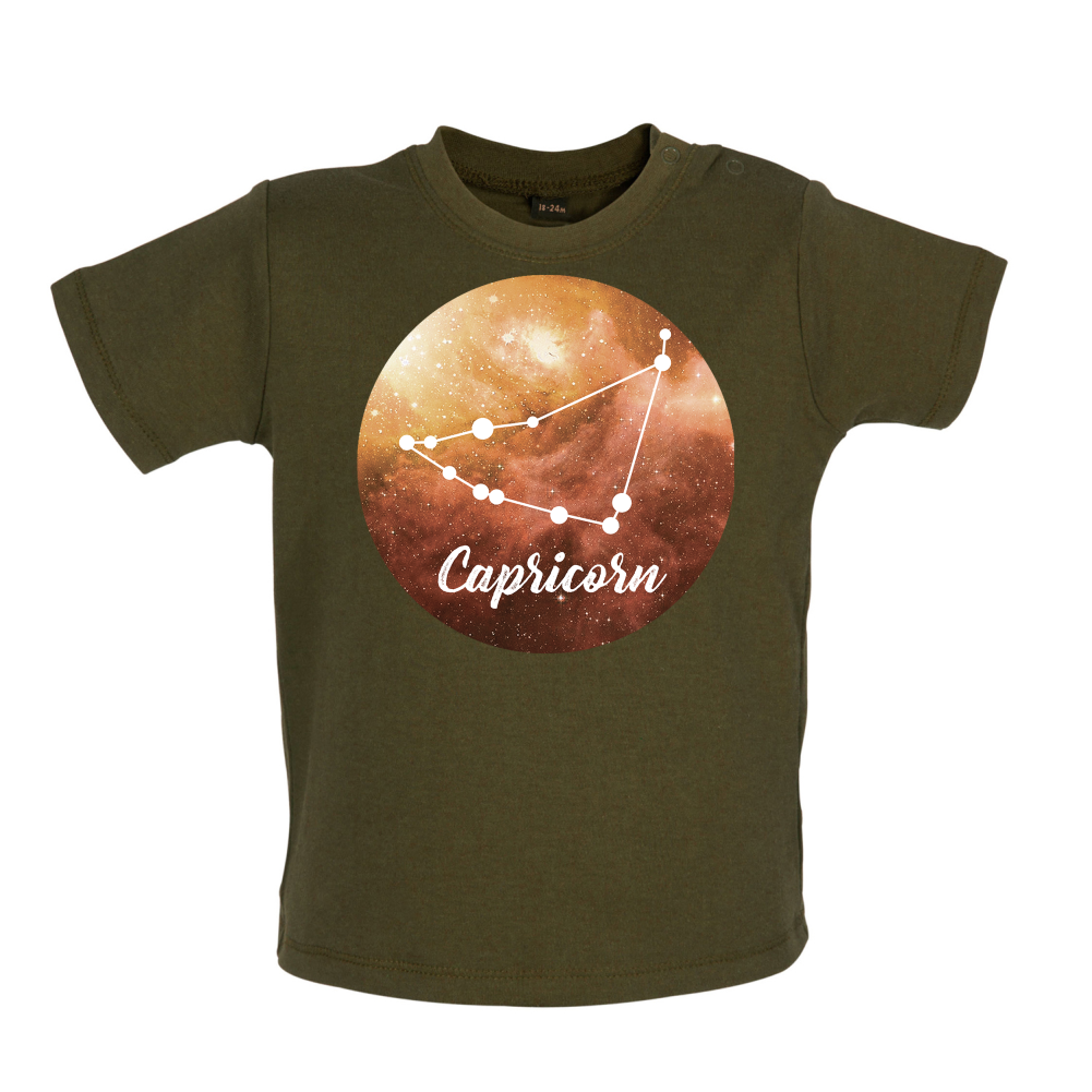 Capricorn Sign Baby T Shirt