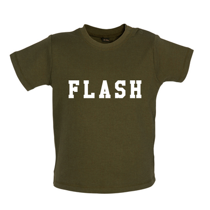 Justcie Flash College Style Baby T Shirt