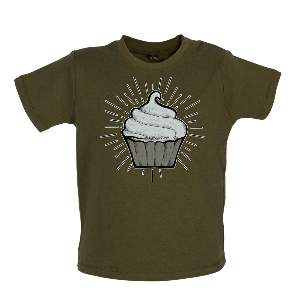 Giant Cup Cake Baby T Shirt