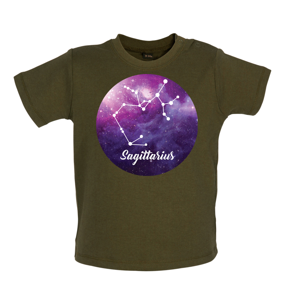Sagittarius Sign Baby T Shirt