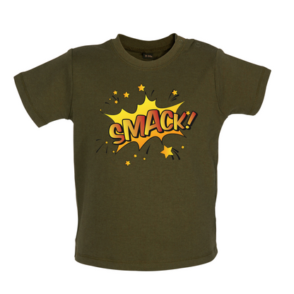 Smack! Word Art Baby T Shirt