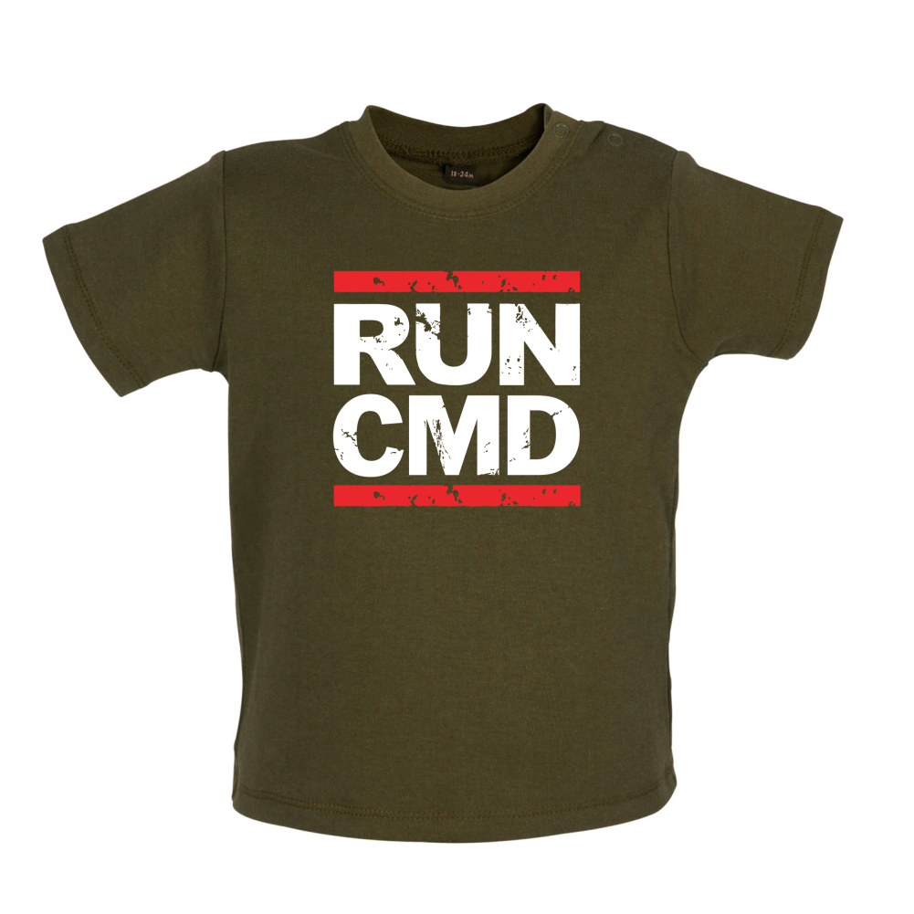 Run CMD Baby T Shirt