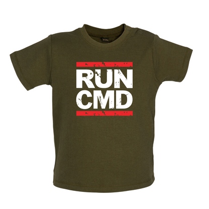 Run CMD Baby T Shirt