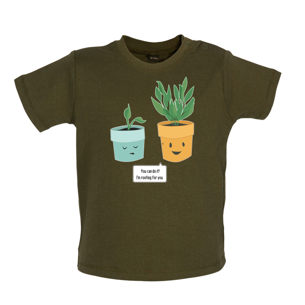 I'm Rooting For You Baby T Shirt