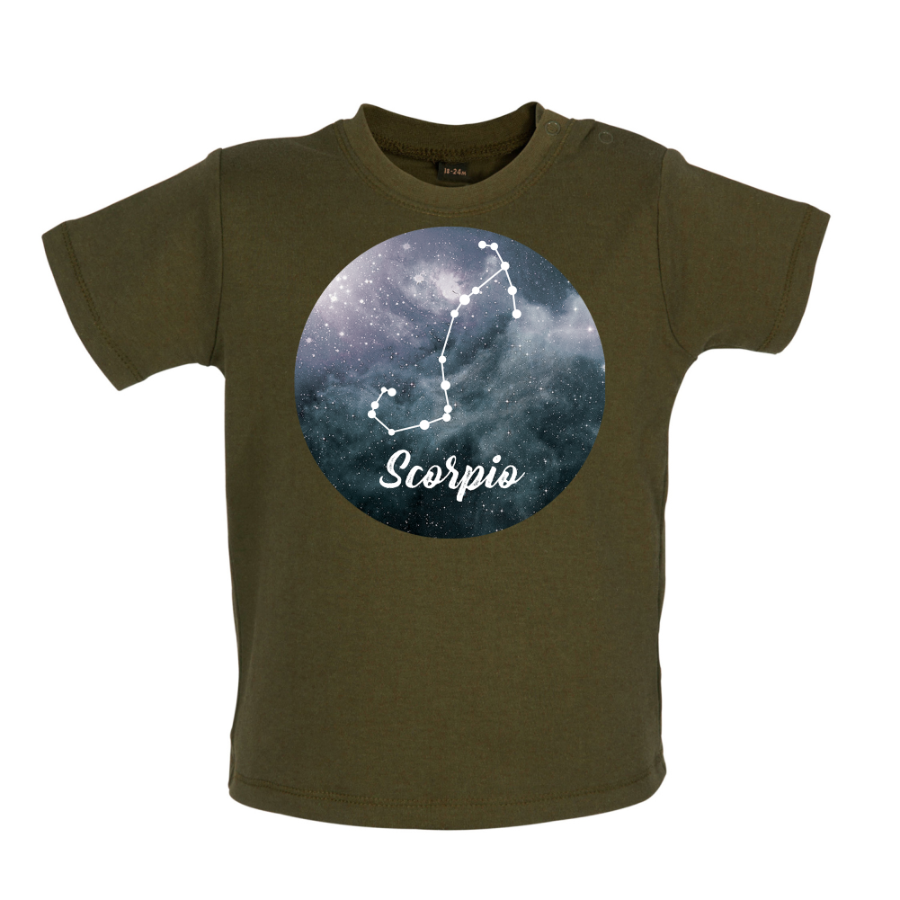 Scorpio Sign Baby T Shirt