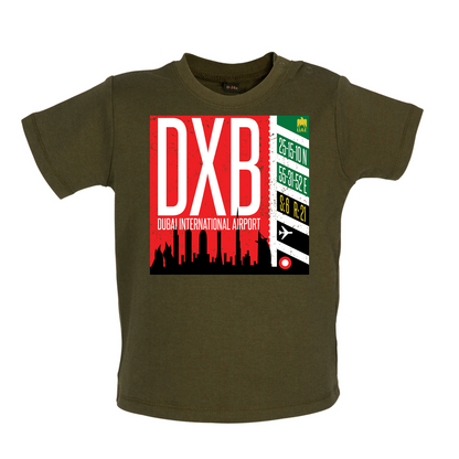 Dubai Airport Baby T Shirt