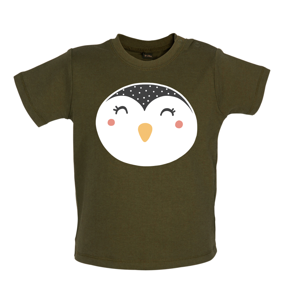 Smiley Face Penguin Mrs T Shirt