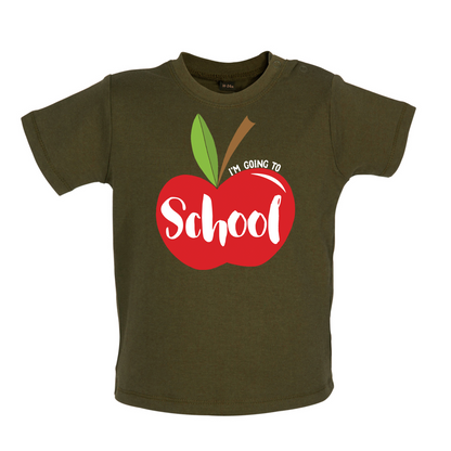 I'm Going To School Baby T Shirt