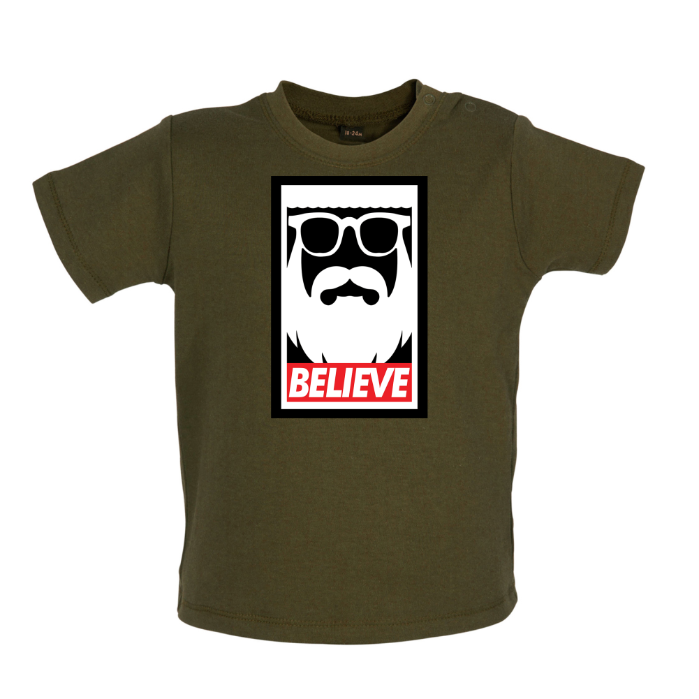 Believe-Obey Baby T Shirt