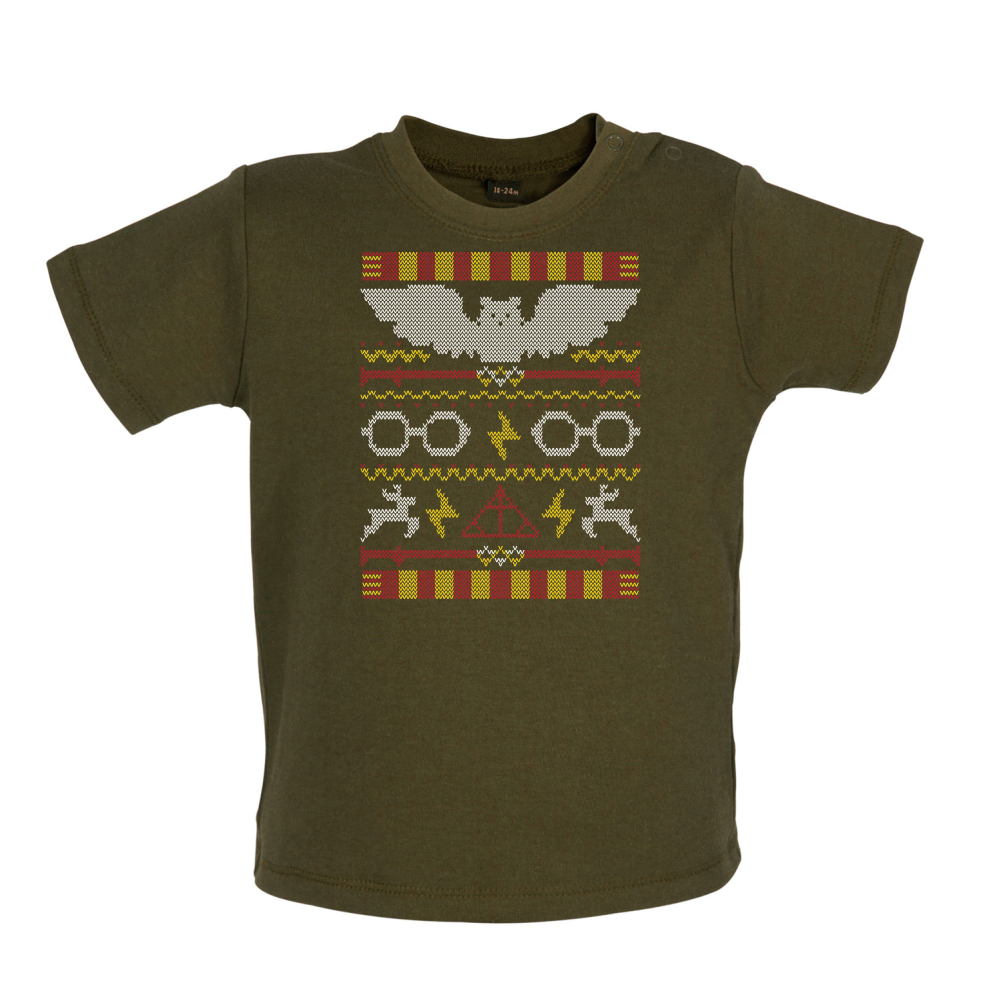 Harry Christmas Baby T Shirt