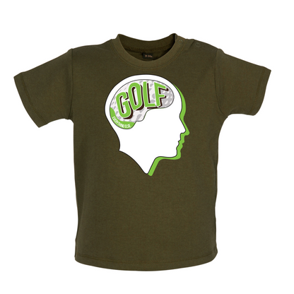I Thiink About Golf Baby T Shirt