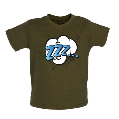 Zzz! Word Art Baby T Shirt