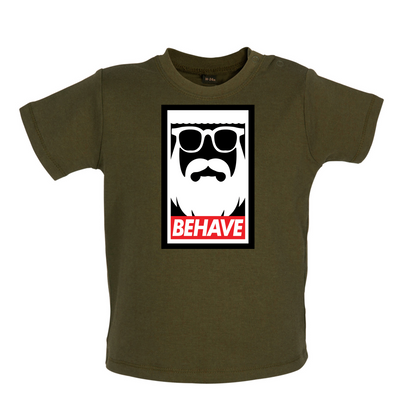 Behave-Obey Baby T Shirt