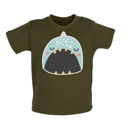 Smiley Face Narwhal Mrs T Shirt