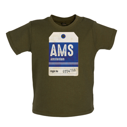 Amsterdam Tag Baby T Shirt
