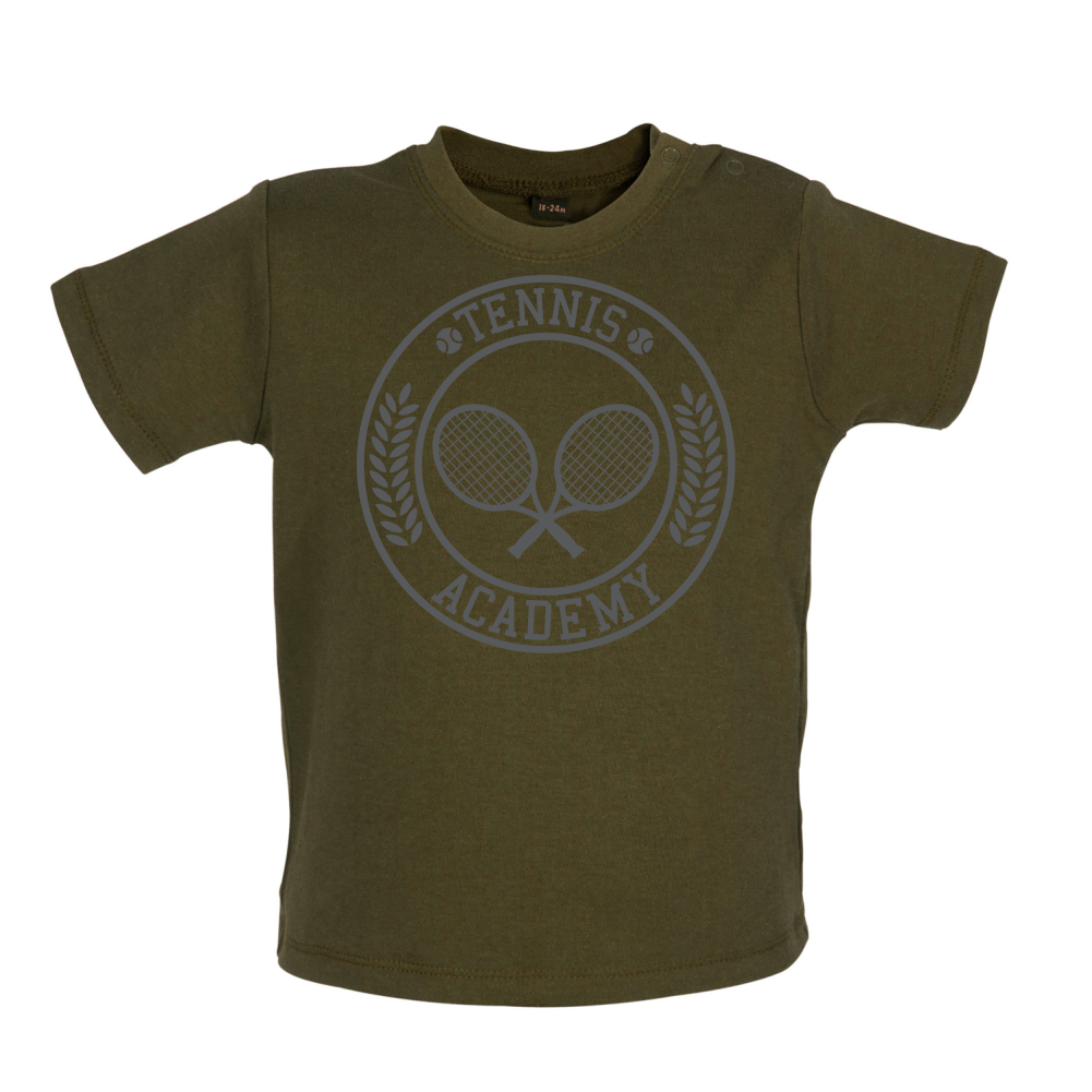 Tennis Academy Baby T Shirt