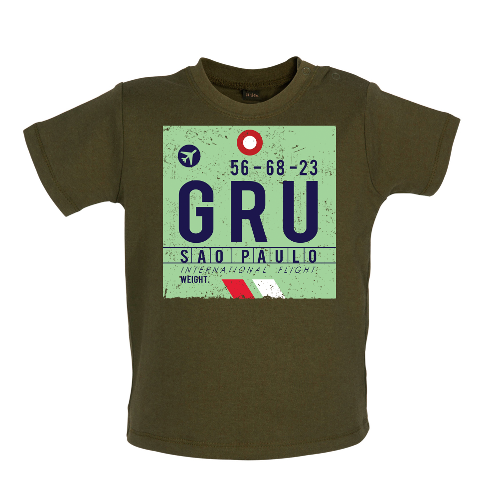 Sao Paulo Airport Baby T Shirt
