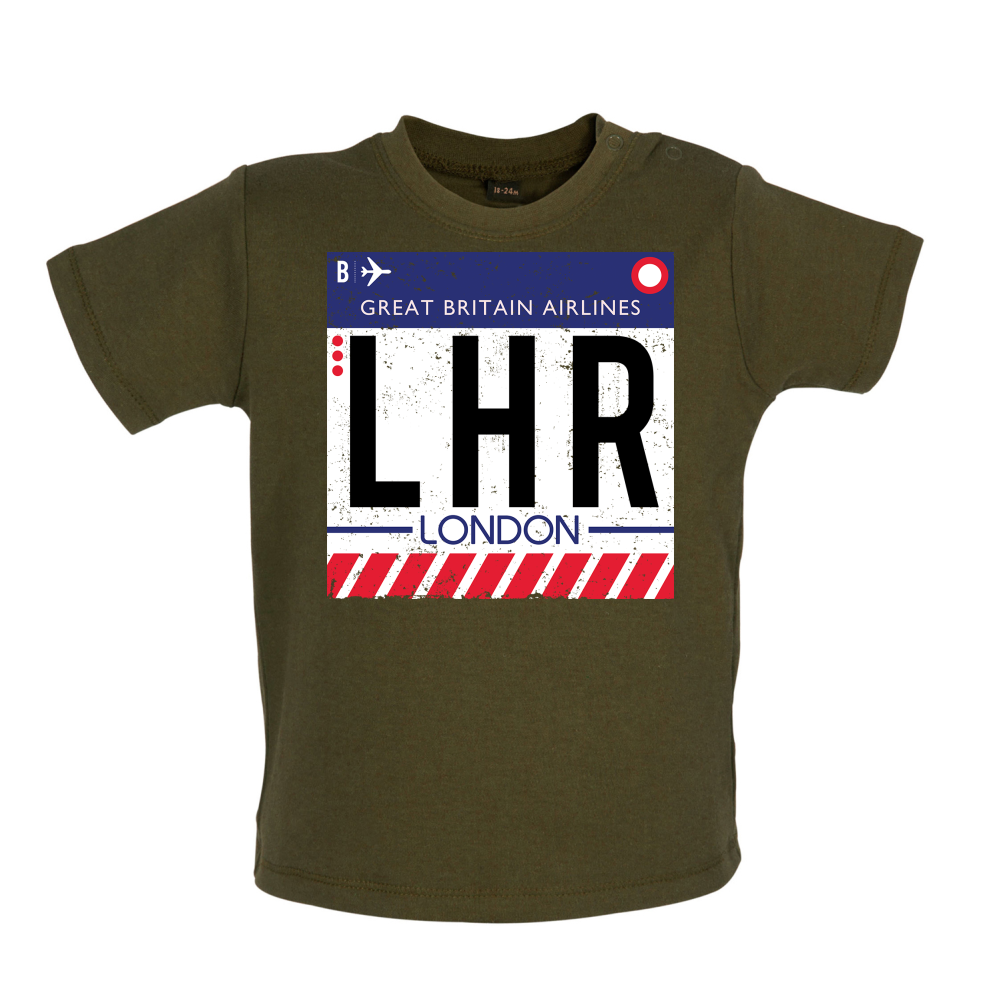 London Airport Baby T Shirt