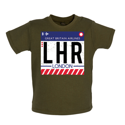 London Airport Baby T Shirt