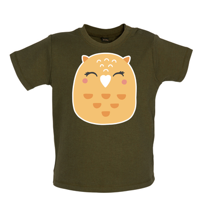 Smiley Face Mrs Owl Mrs T Shirt