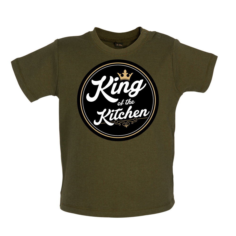 King Of The Kitchen Baby T Shirt