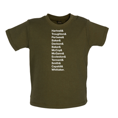 13 Doctors Baby T Shirt