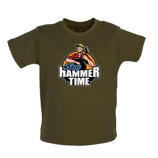 Stop, Hammer Time Baby T Shirt