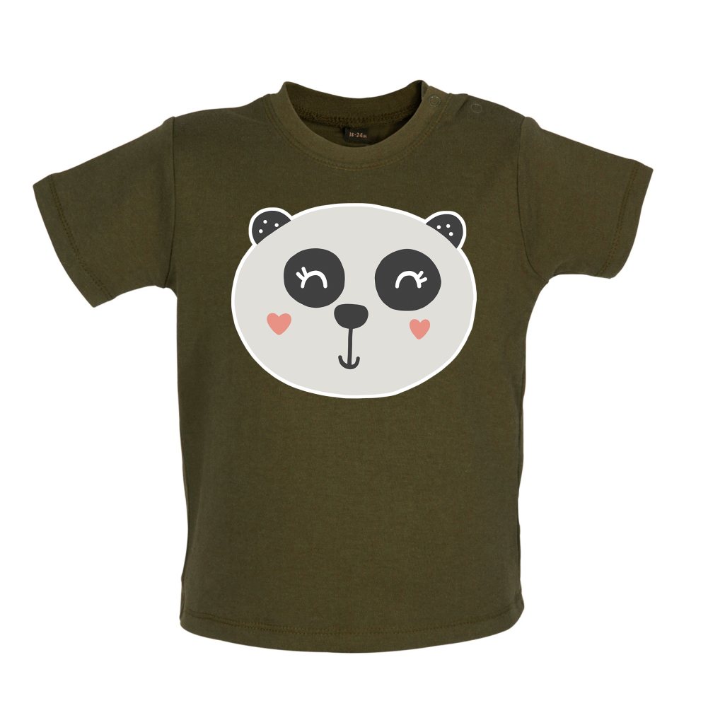 Smiley Face Panda T Shirt
