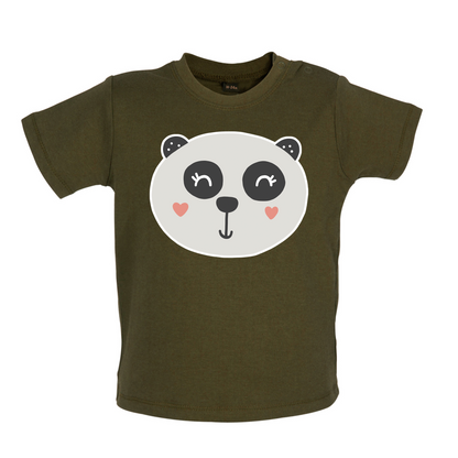 Smiley Face Panda T Shirt