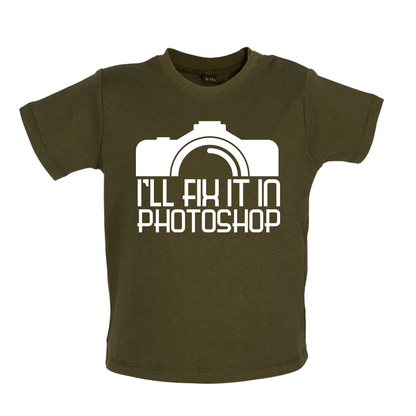 I'll Fix It In Photoshop Baby T Shirt