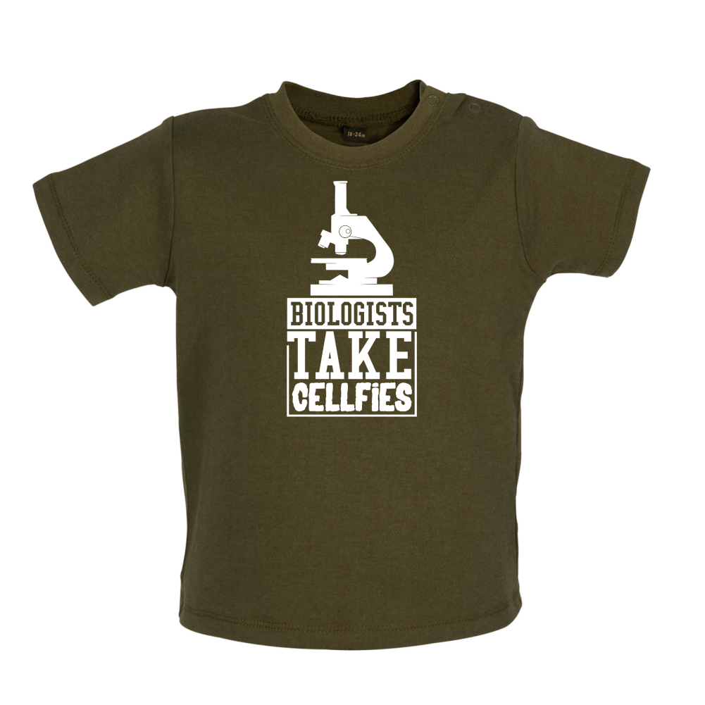 Biologists Take Cellfies Baby T Shirt